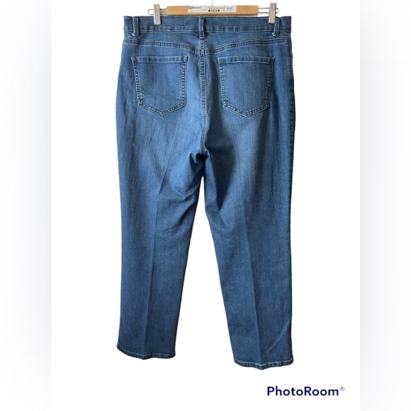 Gloria Vanderbilt Women Amanda Jeans Size 16P Petite Stretch Denim - Picture 2 of 10